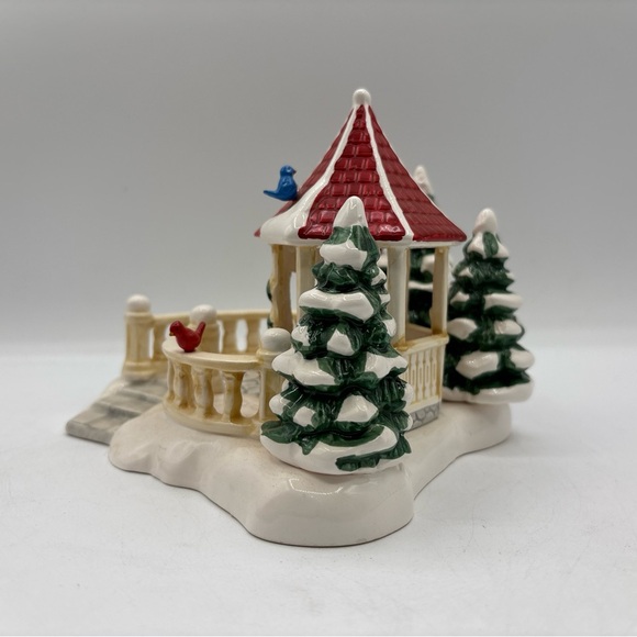 Department 56 1988 Vintage Original Snow Village - Village Gazebo 5146-2 Retired - Picture 2 of 12
